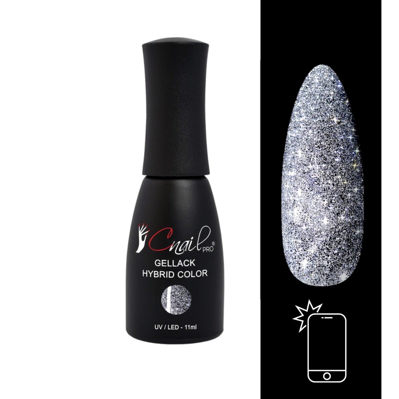 Gellack Hybrid St.-Petersbourg Réflective Glitter