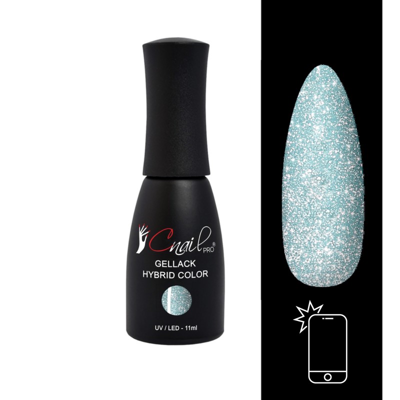 Gellack Hybrid Agra Réflective Glitter