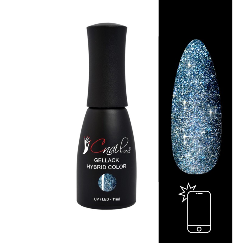 Gellack Hybrid Minsk Réflective Glitter