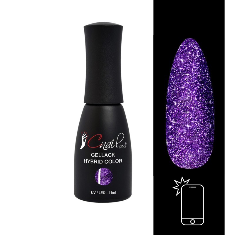 Gellack Hybrid Barcelona Réflective Glitter