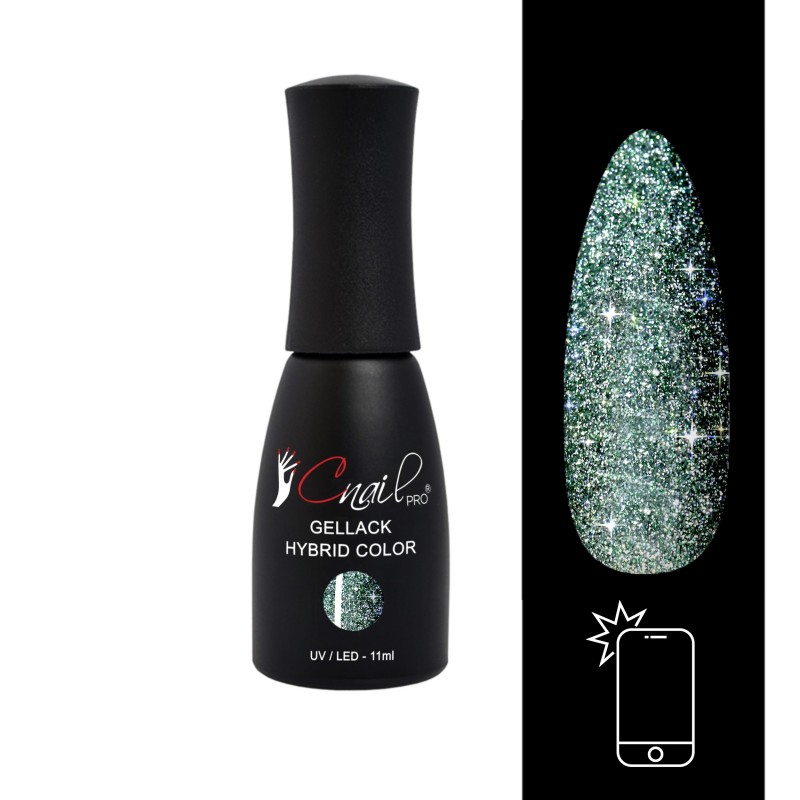 Gellack Hybrid Mexico Réflective Glitter