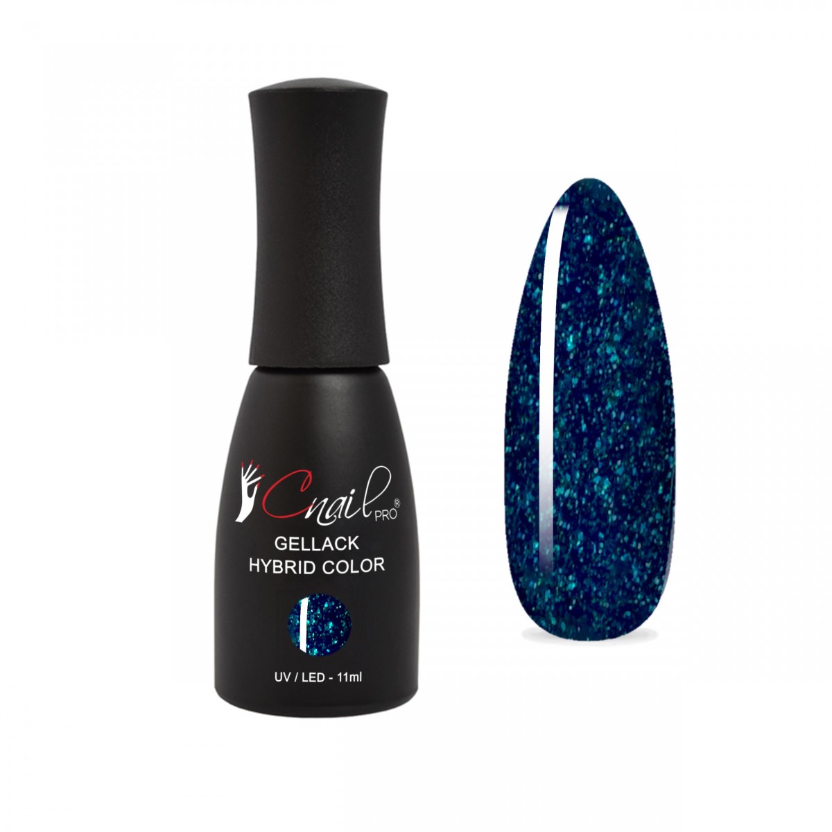 Gellack Hybrid La Romana Glitter