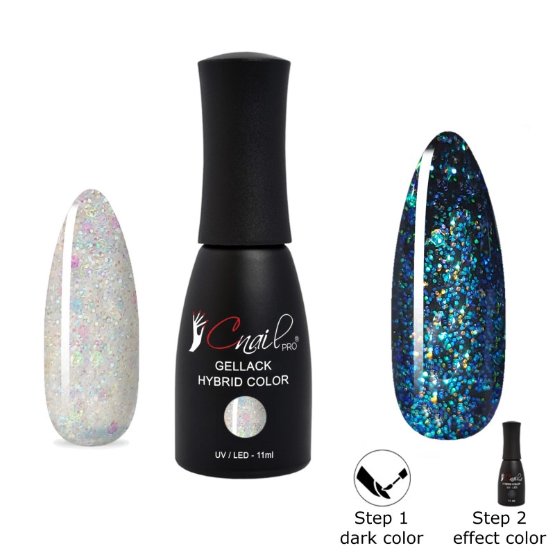 Gellack Hybrid Nauplie Glitter Effect