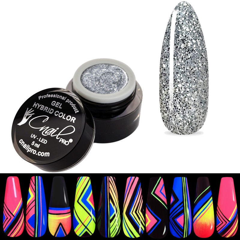 Gel Hybrid Paint Pointe à Pitre Glitter