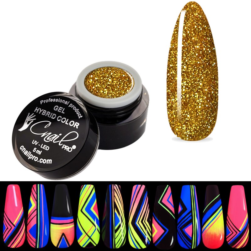 Gel Hybrid Paint La Paloma Glitter