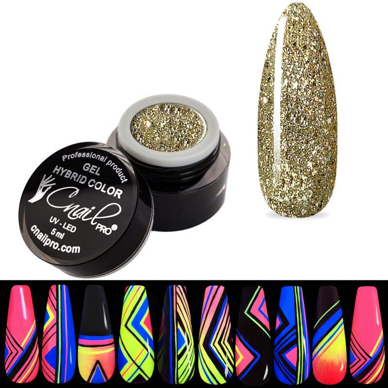 Gel Hybrid Paint Port Elizabeth Glitter