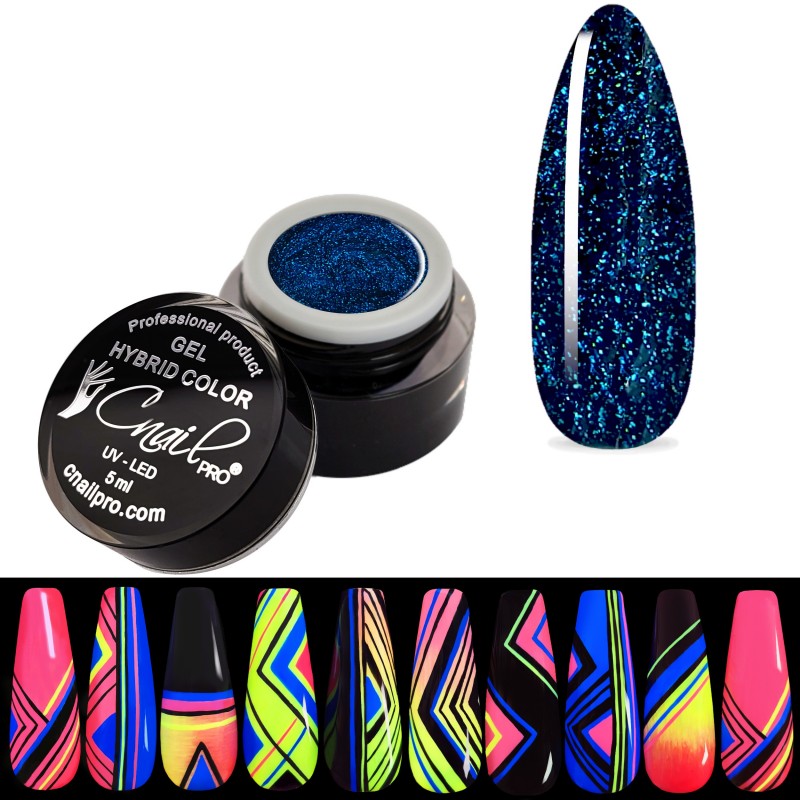 Gel Hybrid Paint Sanya Glitter