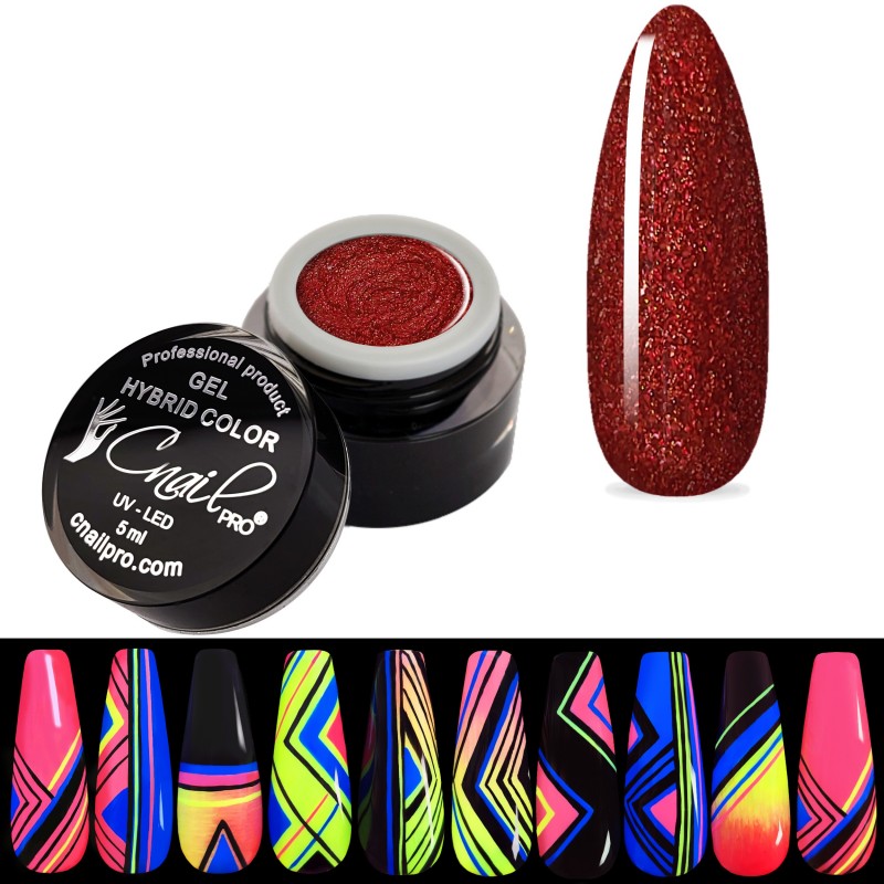 Gel Hybrid Paint Kumasi Glitter