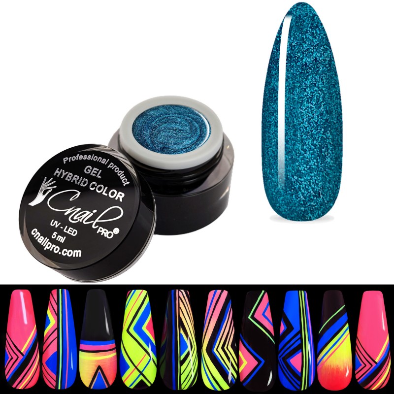 Gel Hybrid Paint Kuching Glitter