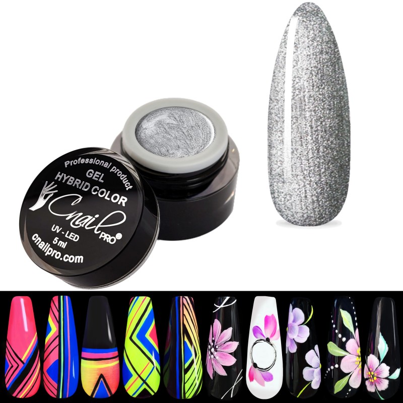 Gel Hybrid Paint / One Stroke Castries Pearl
