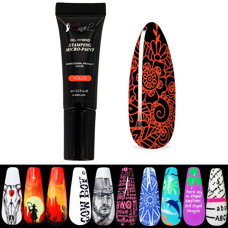 Gel Hybrid Stamping / Micro-Paint Vólos
