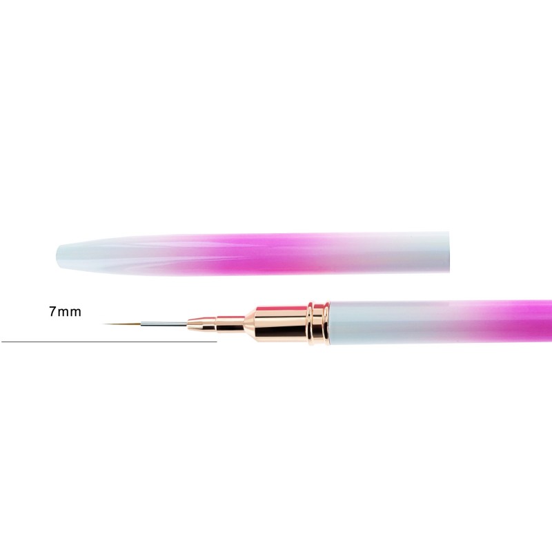 Pinceau Micro Peinture 7mm refermable pink