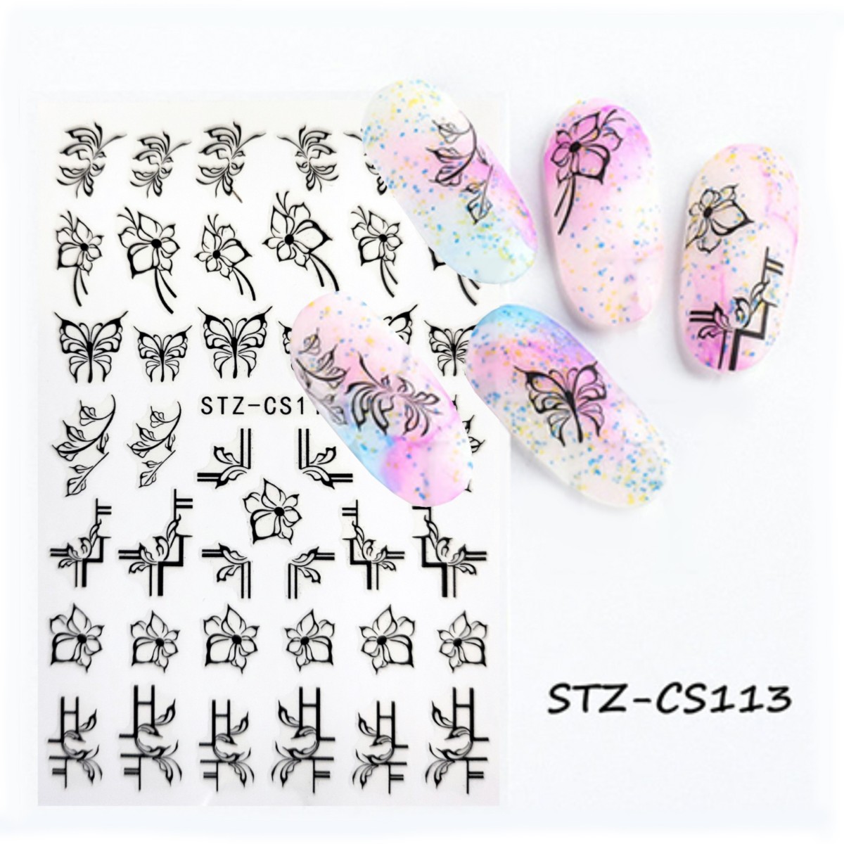 Stickers Hibiskusblüten CS113