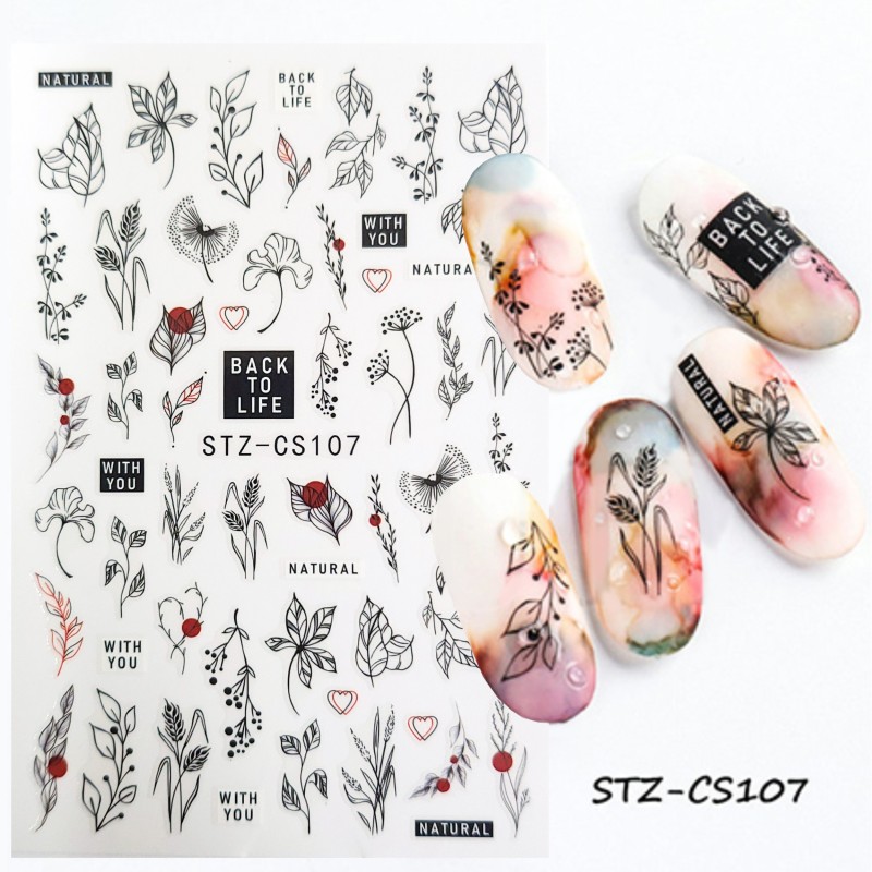 Stickers Feuillages CS107