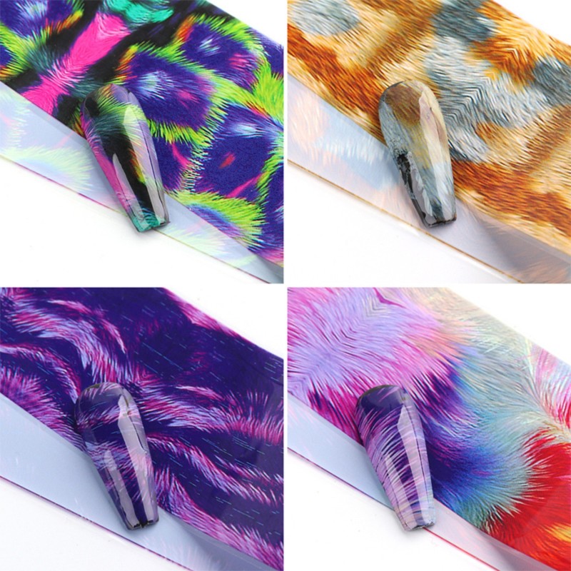 Pack de foil fourrure colorée