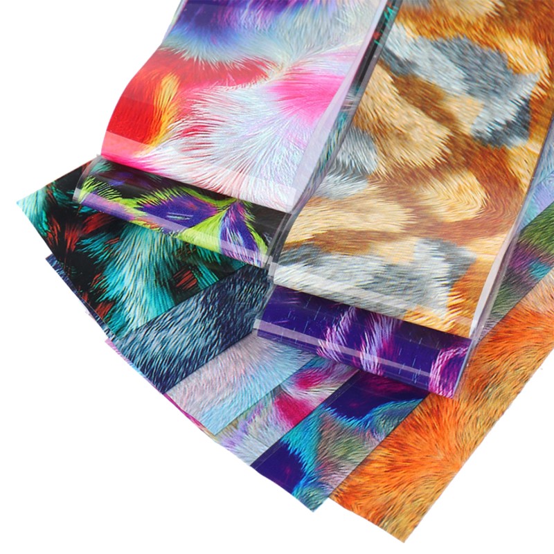 Pack de foil fourrure colorée