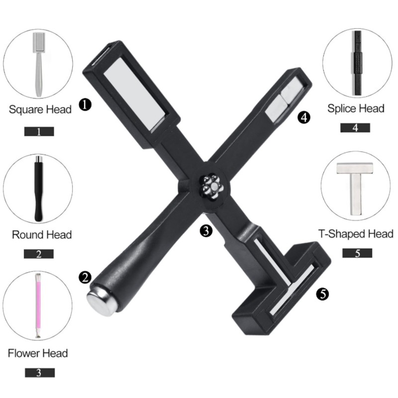 5 in 1 Multifunktion Magnet für cat eye Farben