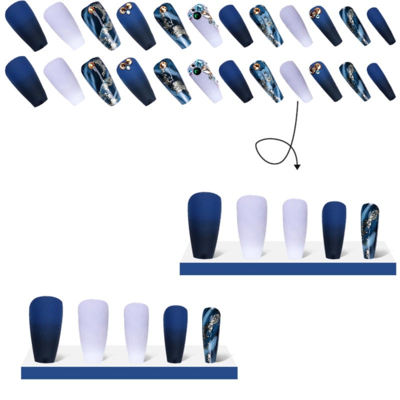 Press On Nails Nail-Art 1519