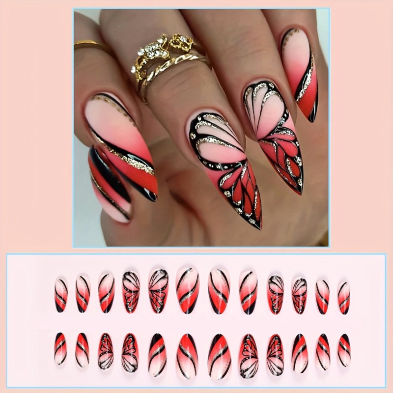 Press On Nails Nail-Art 1757