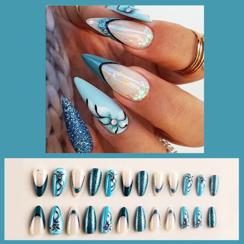 Press On Nails Nail-Art 2047