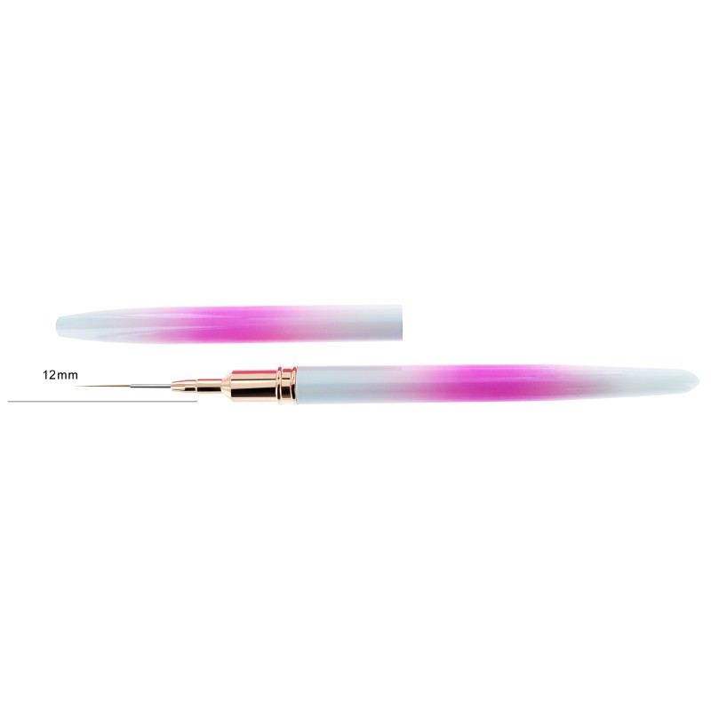 Mikro Pinsel 12 mm, wiederverschließbar rosa