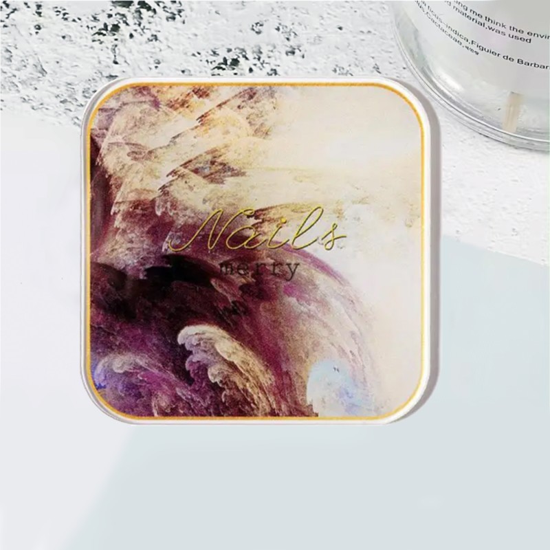 Quadratische Nail Art Palette