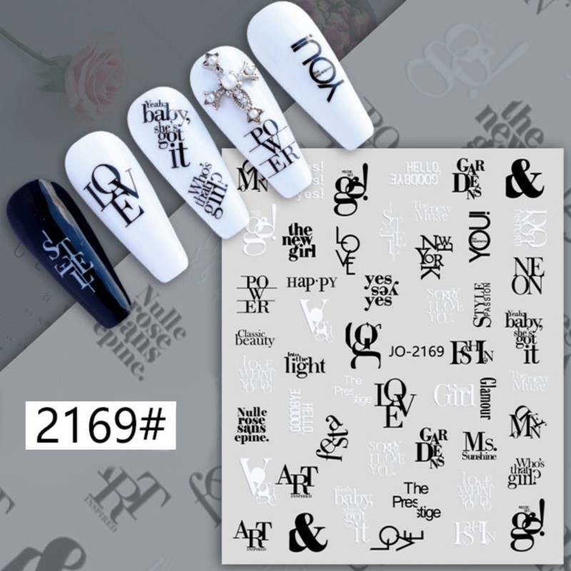 Stickers Buchstaben und...