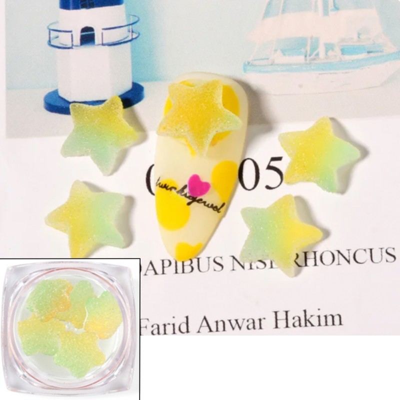 3D Bonbons Stern aus Zucker...