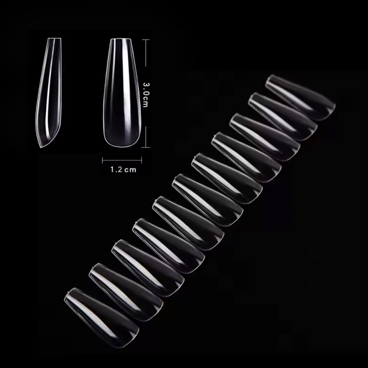 Capsules Coffin pour Création Nail-Art