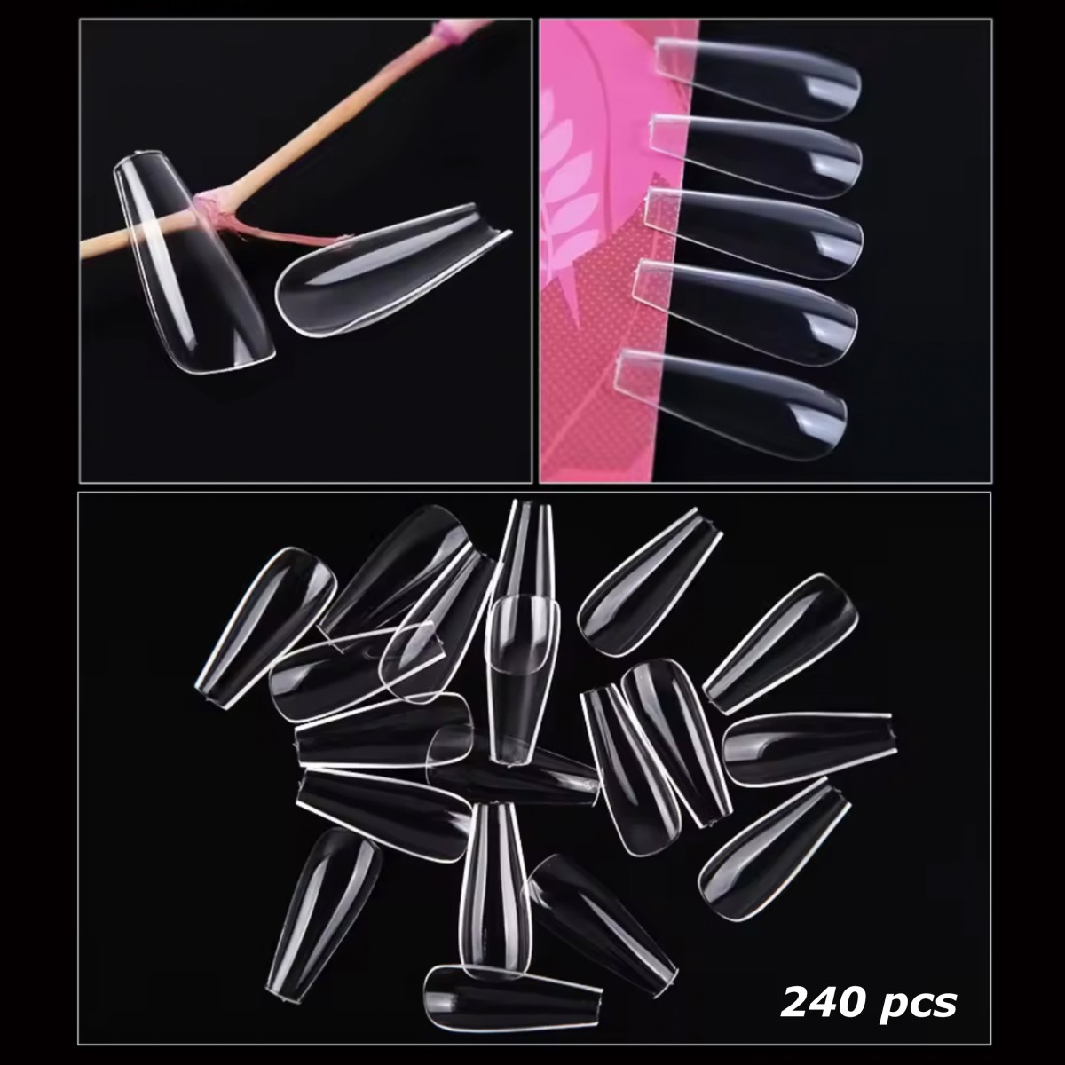 Capsules Coffin pour Création Nail-Art