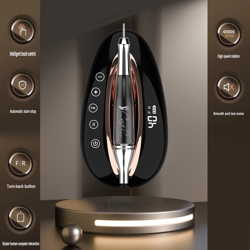 Ponceuse Electrique Professionnelle Brushless noir or rose