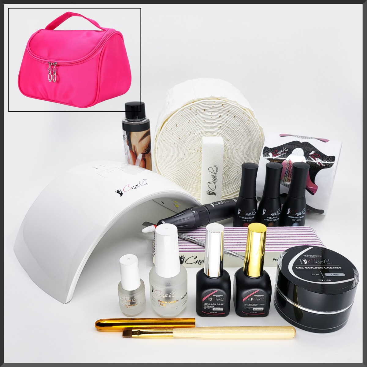 Kit Gel UV / LED Chablons PRO pour ongles