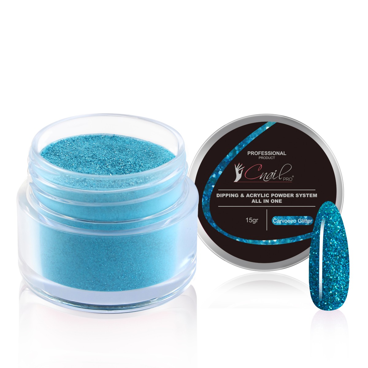 Dipping / Acrylic Powder System Carvoeiro Glitter 15gr