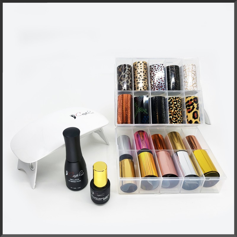 Kit Foil Nail-Art pour ongles