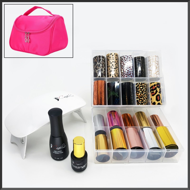 Foil Nail-Art Kit für Nägel