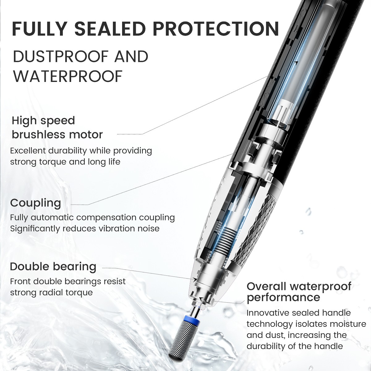 Ponceuse Professionnelle Brushless Serenity
