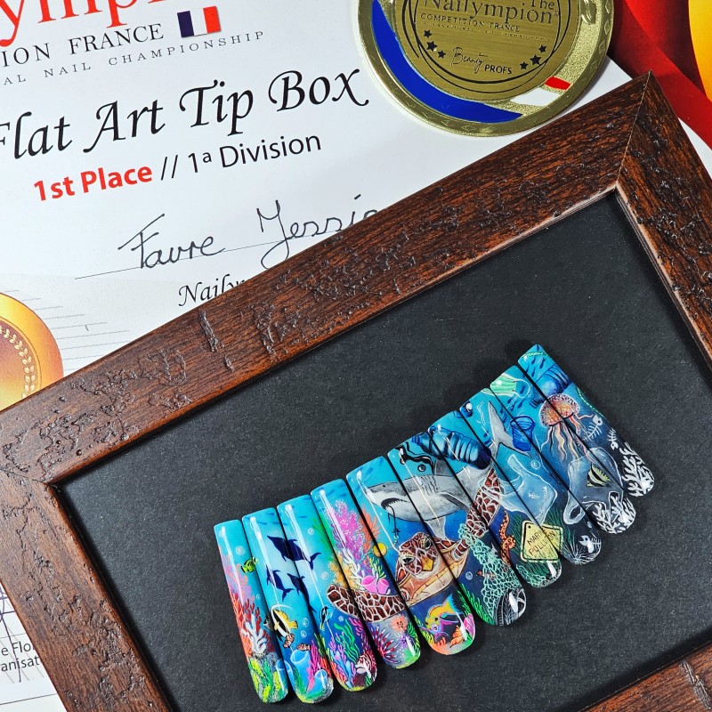 Gel Hybrid Stamping / Micro-Paint Tarente