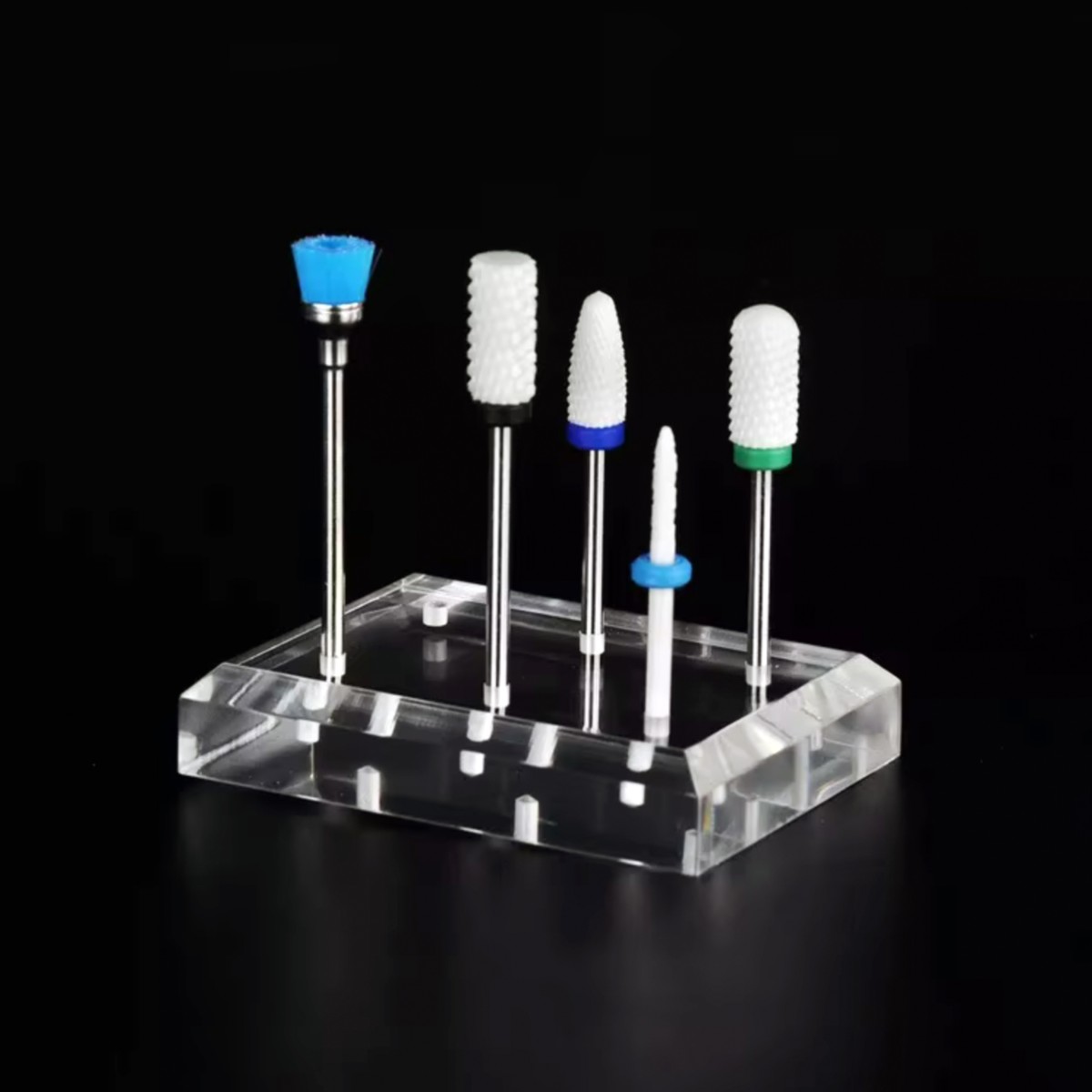 Support pour embouts de ponceuse
