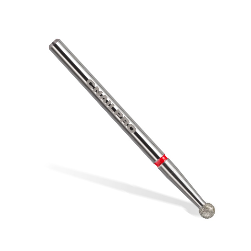 Embout diamant boule rouge...