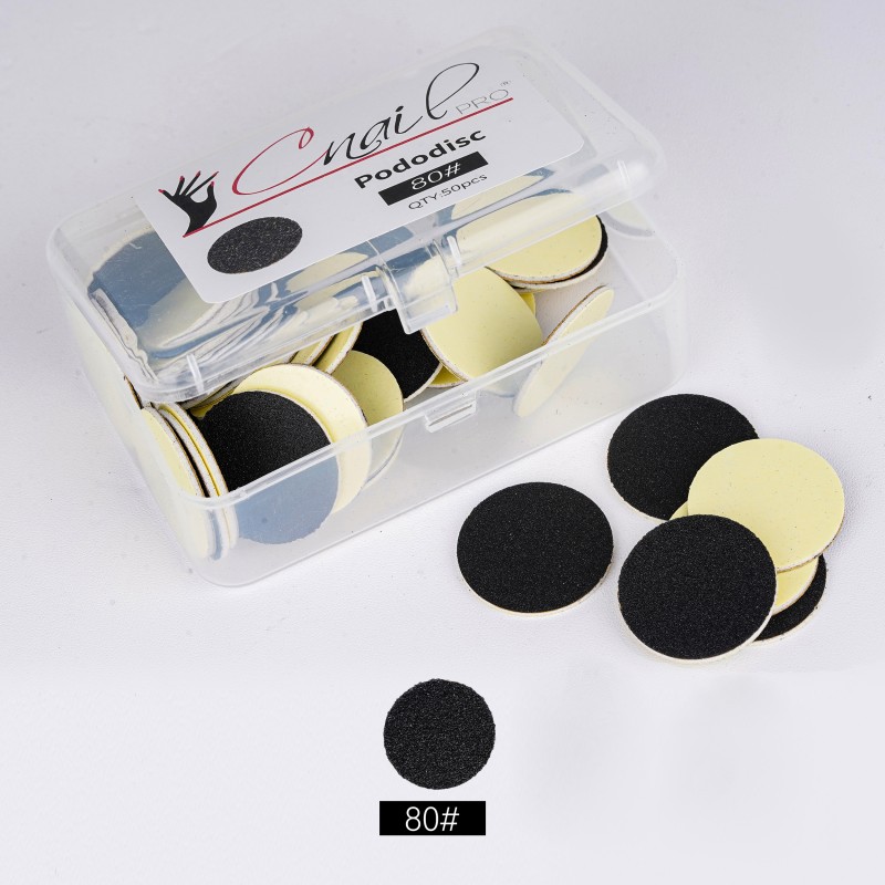 Emeri pour pédicure Pododisc 25mm rugueux 50pcs