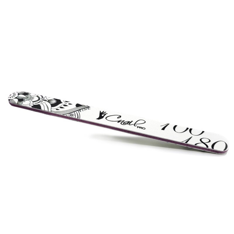 1x Lime blanche droite fin 100/180