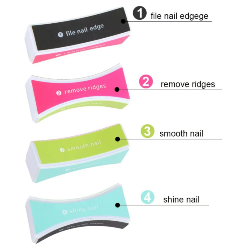 Bloc Manucure 4 Faces pour ongles naturels