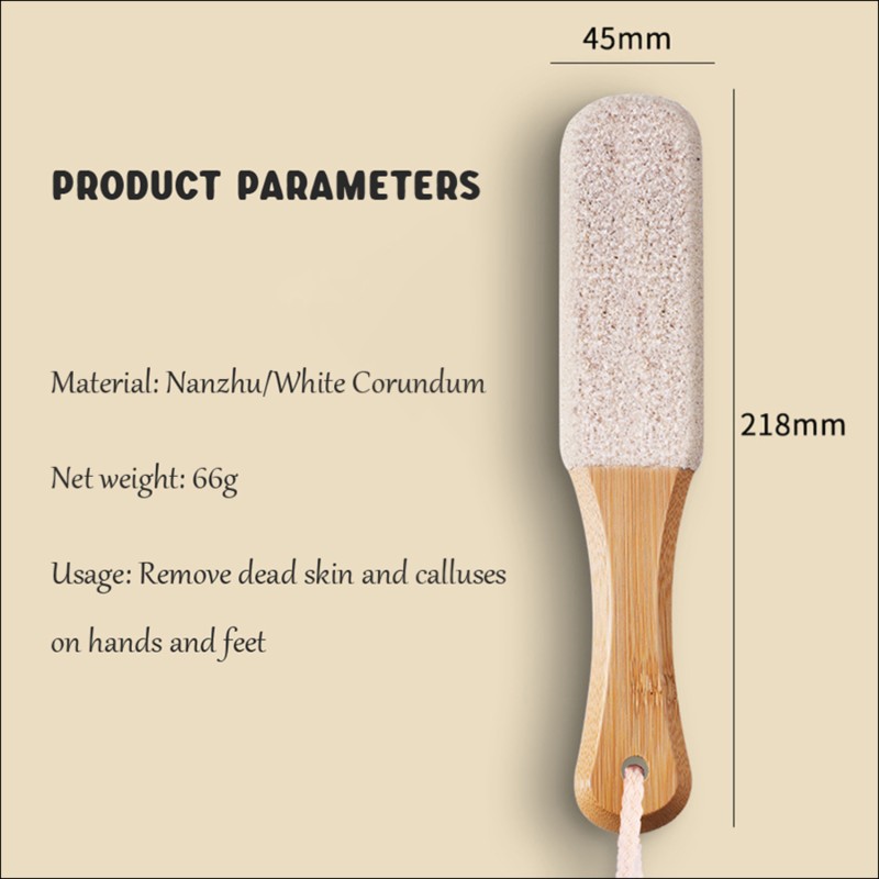 Râpe de pédicure en corindon