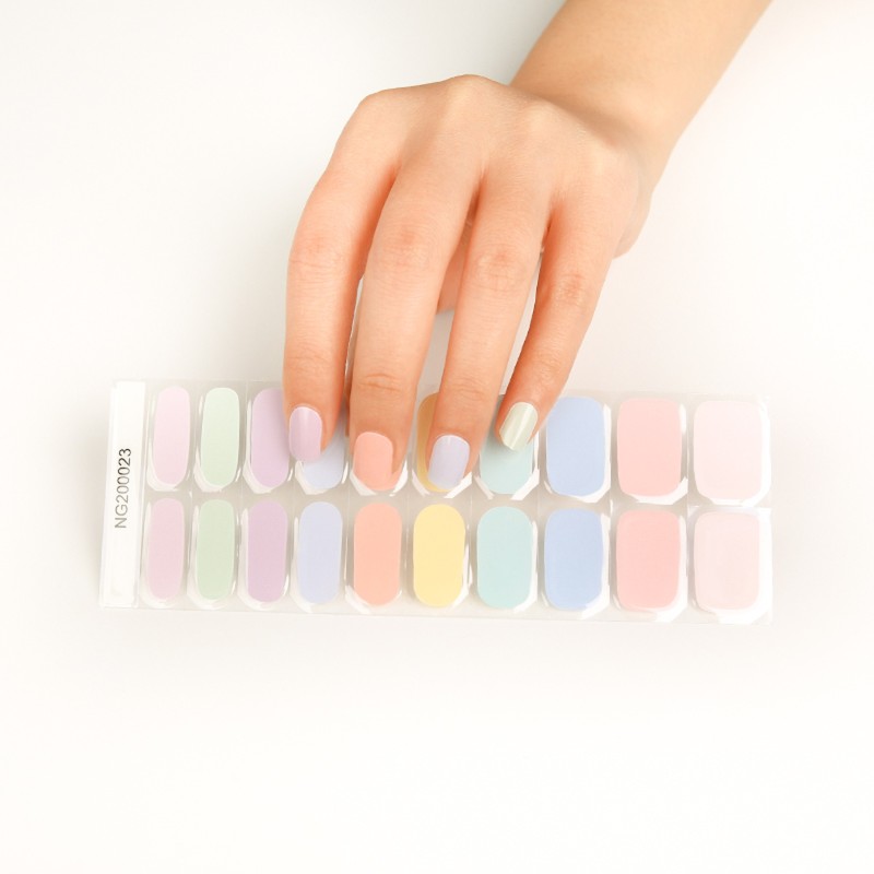 Semi-Cured Gel Nail Wraps NG23