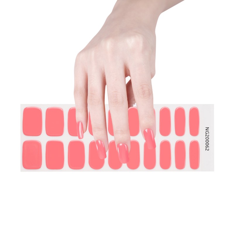 Semi-Cured Gel Nail Wraps NG62
