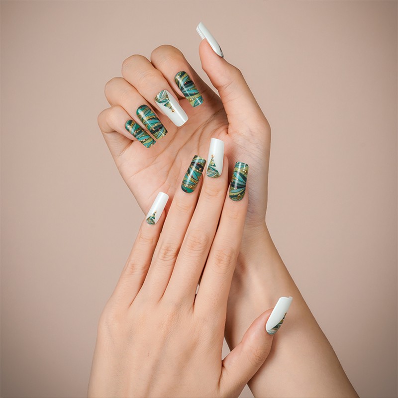 Semi-Cured Gel Nail Wraps NG124