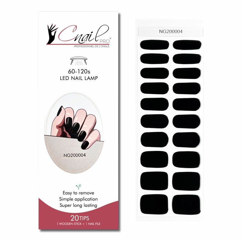 Semi-Cured Gel Nail Wraps NG04