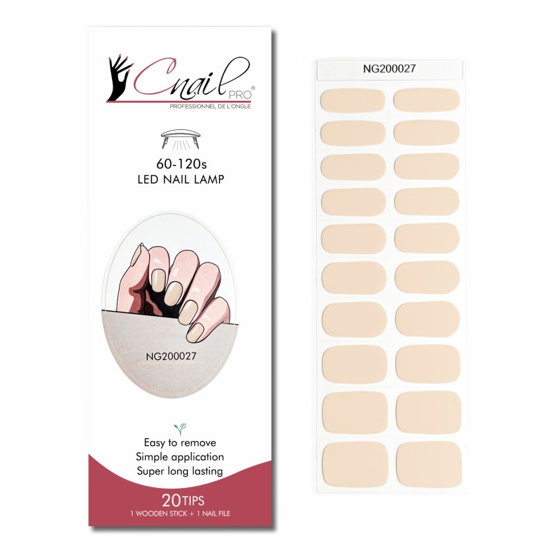 Semi-Cured Gel Nail Wraps NG27
