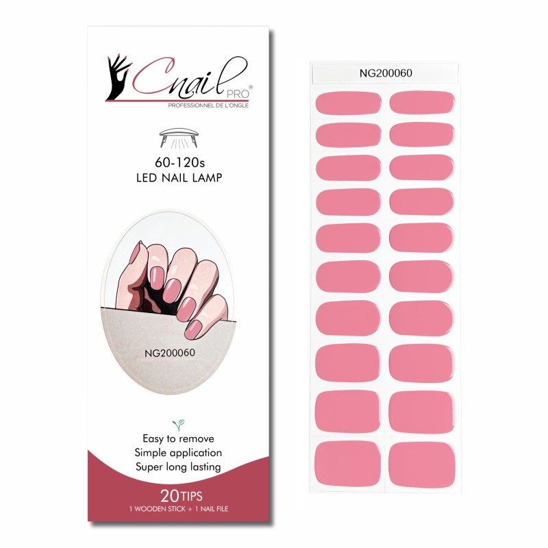 Semi-Cured Gel Nail Wraps NG60