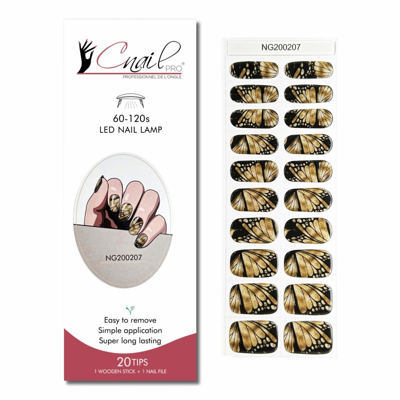 Semi-Cured Gel Nail Wraps...